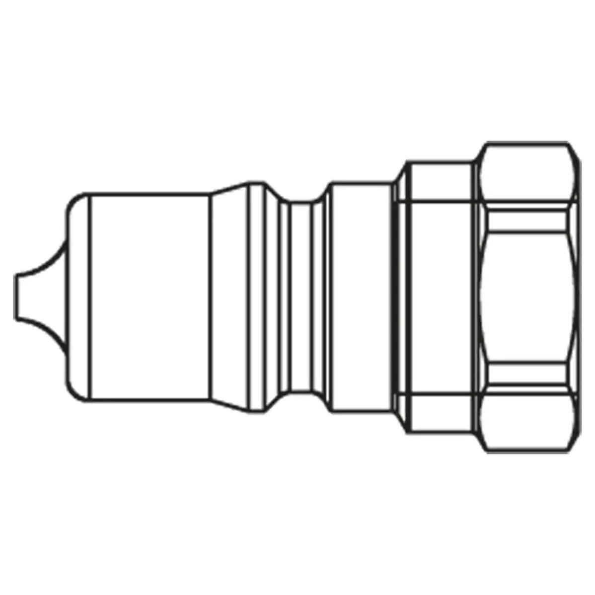 Coupleur à bille mâle G1 ISO B Parker IB10020