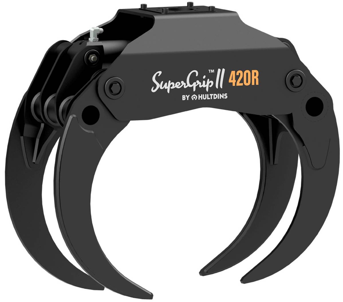 Grappin bois énergie 4 becs HULTDINS SuperGrip II 420R