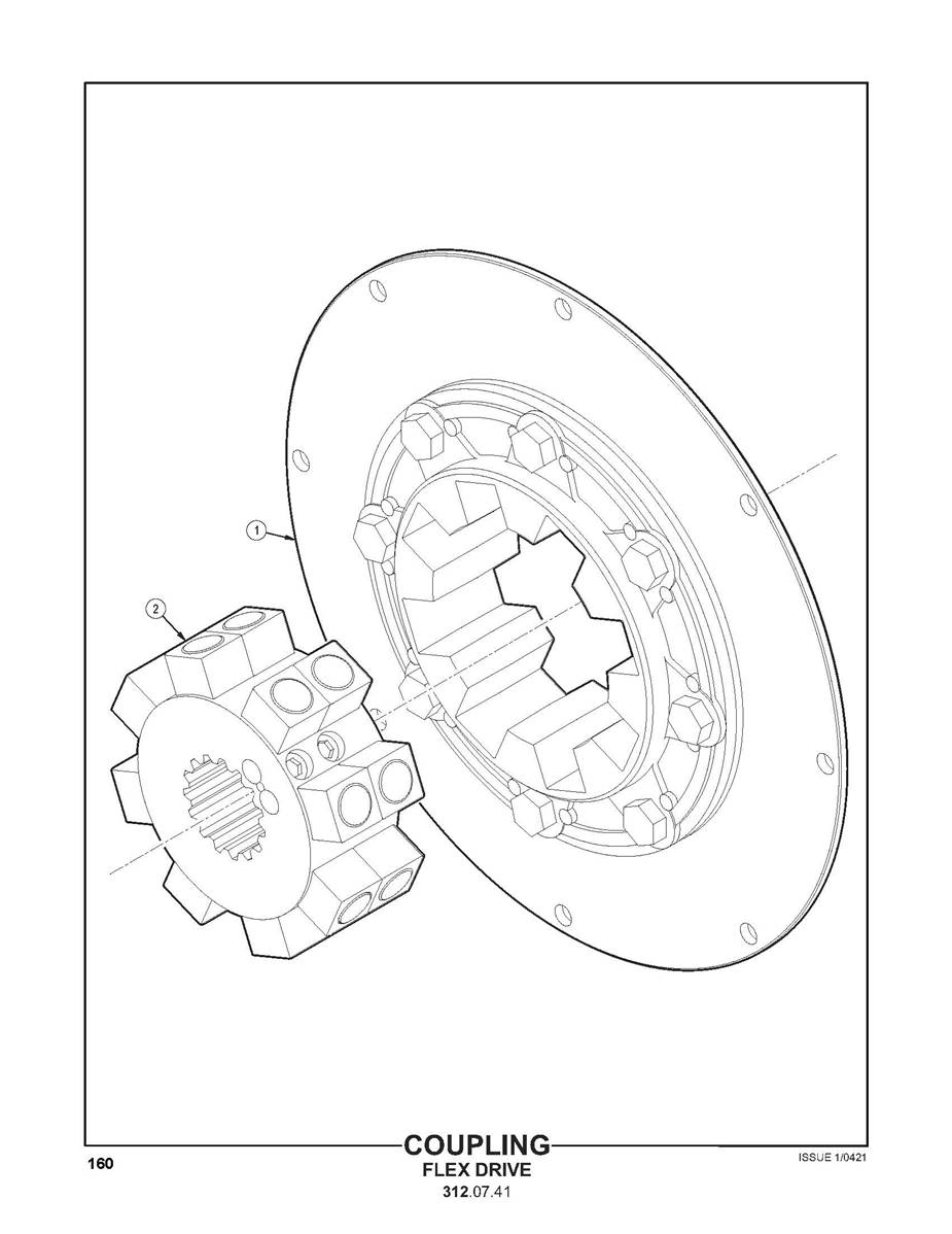 Accouplement, Flex Drive 3120742