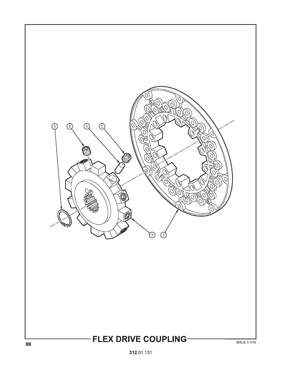 Accouplement moteur et pompes 31201131