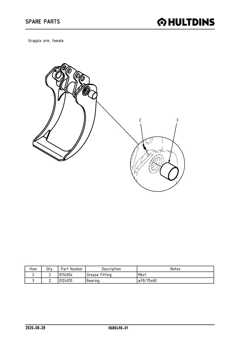 Bec femelle 068049001