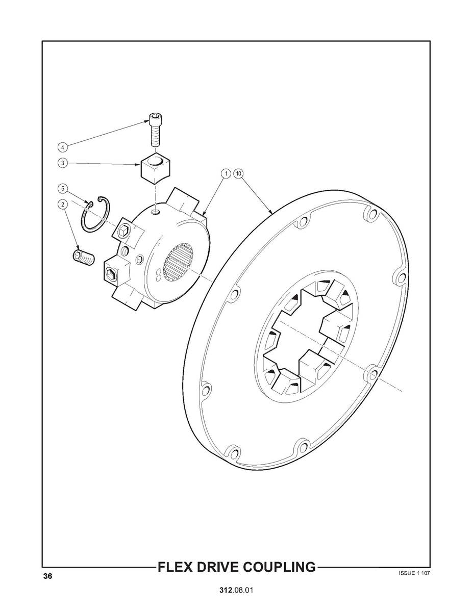 Accouplement de transmission 3120801