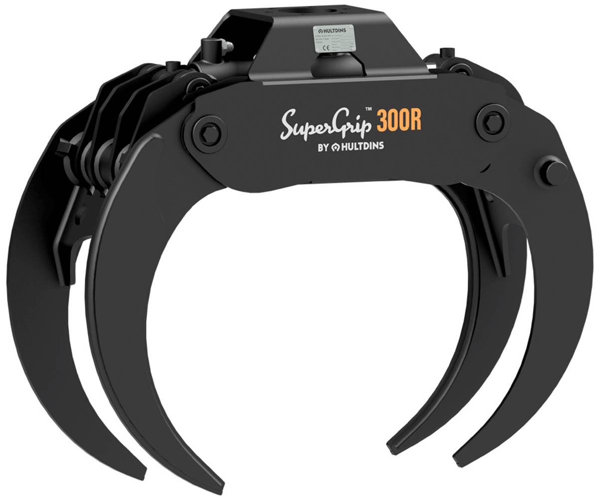 Grappin bois énergie 4 becs HULTDINS SuperGrip I 300R