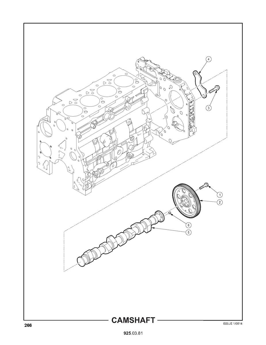 Arbre à cames 9250381