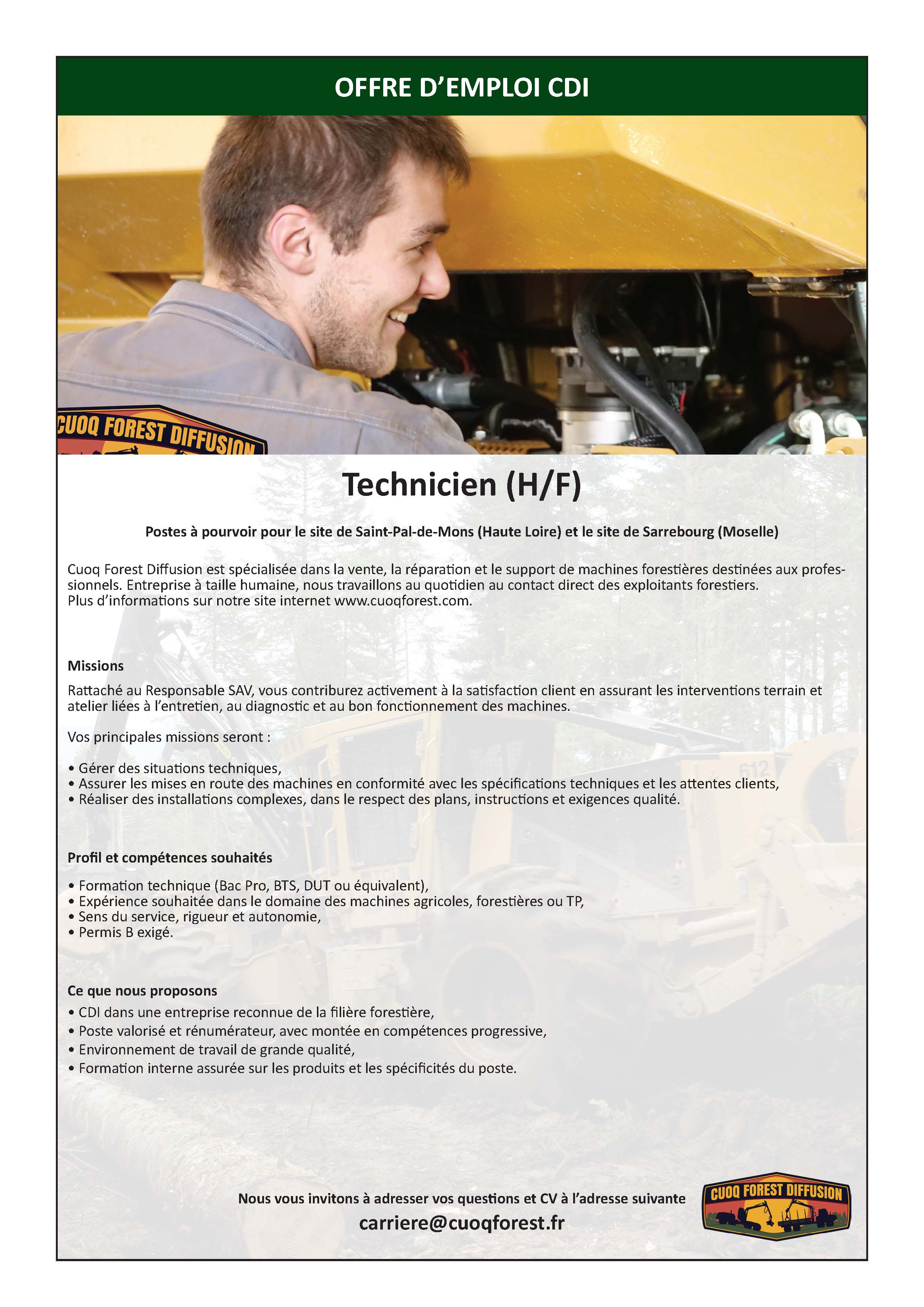 offre technicien